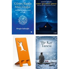 Doğan Novus Güneş Bazen Mavi Doğar - Rengin Sakaoğlu + Kuzey Işıklarının Şarkısı + Telefon Tutucu + Bir Kar Tanesi