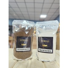 Miras Anadoludan 2'li Kahve Keyfi Seti: Gold Kahve ve Süt Tozu (250 gr + 500 Gr)