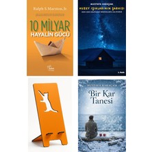Koton Kitap 10 Milyar Hayalin Gücü - Ralph S. Marston, Jr. + Kuzey Işıklarının Şarkısı + Telefon Tutucu + Bir Kar Tanesi