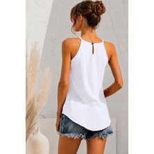 Alyn Wear Kadın Sırtı Damla Detay Kolsuz Atlet Bluz