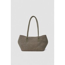 Suvenno Velora Süet Shopper Omuz Çantası