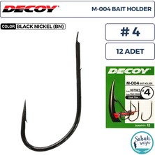 Decoy M-004 Bait Holder Olta Iğnesi Bn #4 (12 Adet)