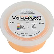 Macgon Yumuşak Turuncu Egzersiz Macunu 3 Oz, Esneklik ve Güç Artırıcı
