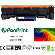PanPrint Hp Laserjet Pro Mfp 3104FDN Siyah Yüksek Kapasiteli Chipli Muadil Toner (W1450X - 145X)