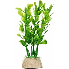 AyrStore PB15 - Plastik Akvaryum Bitkisi 10 cm