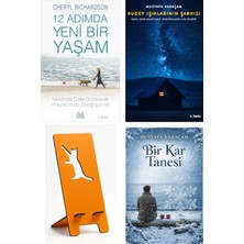 Arkadaş Yayınları 12 Adımda Yeni Bir Yaşam - Cheryl Richardson + Kuzey Işıklarının Şarkısı + Telefon Tutucu + Bir Kar Tanesi