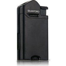 AyrStore Quantoro Metal Jet Çakmak Matte Black