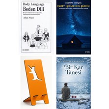 Arunas Yayıncılık Beden Dili - Ashish Dutta + Kuzey Işıklarının Şarkısı + Telefon Tutucu + Bir Kar Tanesi