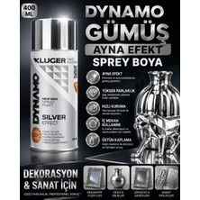 Luminoo Dynamo Gümüş Ayna Efekt Sprey Boya 400 ml