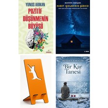 Kariyer Yayınları Pozitif Düşünmenin Büyüsü - Yunus Arıkan + Kuzey Işıklarının Şarkısı + Telefon Tutucu + Bir Kar Tanesi