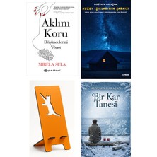 Epsilon Yayınevi Aklını Koru Düşüncelerini Yönet - Mirela Sula + Kuzey Işıklarının Şarkısı + Telefon Tutucu + Bir Kar Tanesi