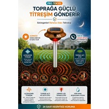 Byanes Güneş Enerjili Solar Yılan, Kertenkele Akrep Ultrasonik Kovucu IP44 1000M2