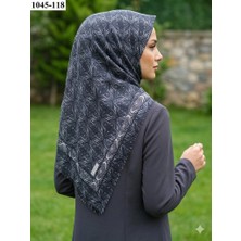 Eyfel Eşarp Eyfel Desenli Dimi Pamuk Eşarp 1045-118