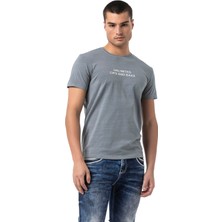 Cipo & Baxx Erkek Regular Fit Baskılı Pamuklu T-Shirt CT827