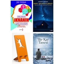 Yakamoz Yayınları Kelimelerle Iknanın Psikolojisi - Joe Vitale + Kuzey Işıklarının Şarkısı + Telefon Tutucu + Bir Kar Tanesi