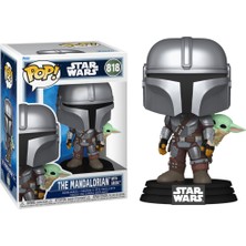 Funko Pop! Star Wars The Mandalorian With Grogu #818