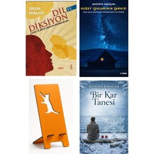 Akçağ Yayınları Dil ve Diksiyon - Sıddık Akbayır + Kuzey Işıklarının Şarkısı + Telefon Tutucu + Bir Kar Tanesi