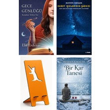 Nemesis Kitap Gece Günlüğü - Kendine Telkin Ver - Elif Erdenay + Kuzey Işıklarının Şarkısı + Telefon Tutucu + Bir Kar Tanesi