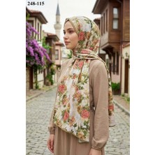 Sharell Fransız Ipeği Şal (Yağ Yeşili) 248-115