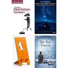 Başlık Yayınları Siyasette Etkili Iletişim Teknikleri - Aysel Aziz + Kuzey Işıklarının Şarkısı + Telefon Tutucu + Bir Kar Tanesi