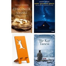 Destek Yayınları Zenginlik Yasası - Ercan Kırdök + Kuzey Işıklarının Şarkısı + Telefon Tutucu + Bir Kar Tanesi