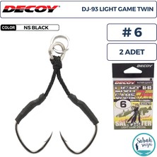 Decoy Dj-93 Light Game Çiftli Asist Iğnesi #6 (2 Adet)