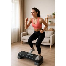 Macgon Step Tahtası - Iki Kademeli Step & Fitness & Egzersiz Aleti Fizik Tedavi Kondisyon