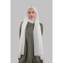 Hürrem Bone Krem Pratik Hazır Geçmeli Şal Desenli Şifon Hijab Boneli 2415_40