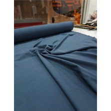 Grand Tekstil Kumaş % 93 Viskon Lacivert Elbise Tunik Pantolon Ipeksi Yumuşak Doku 220 gr