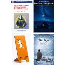 Sistem Yayıncılık Hayatı ve Zamanı Yönetmenin 10 Doğal Yasası - Hyrum W. Smith + Kuzey Işıklarının Şarkısı + Telefon Tutucu + Bir Kar Tanesi