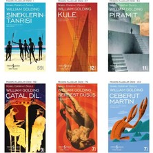 Türkiye İş Bankası Kültür Yayınları Iş Bankası William Golding Sineklerin Tanrısı Kule Pramit Çatal Dil Serbest Düşüş ve Ceberut Martin