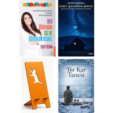 Destek Yayınları Ben Öğrendim Siz De Öğrenebilirsiniz - Eser Tözüm + Kuzey Işıklarının Şarkısı + Telefon Tutucu + Bir Kar Tanesi