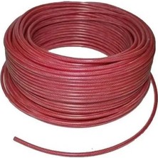 Borensa Şeffaf Örgülü Bahçe Sulama Hortumu Ekonomik 5/8 (1 Metre)