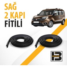 B&M Kauçuk Fiat Doblo (2015-2022) Sağ Ön ve Arka Kapı Fitili BM01252