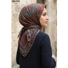 Lo'cella Soft Pamuk Eşarp (Leopar Desen) 286-118