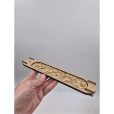 Mu Art Ahşap Ahşap Tütsülük Tütsü Yakacağı Tütsü Tutacağı Çubuk Tütsü Oda Kokusu Tutacağı No6