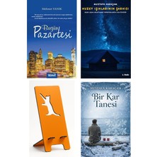 Kanes Yayınları Bugün Pazartesi - Mehmet Yanık + Kuzey Işıklarının Şarkısı + Telefon Tutucu + Bir Kar Tanesi