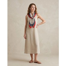 Tua İpek Cord & Buckle Desen 90X90CM Eşarp/fular