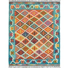 Kilim Co. Yünden El Dokuma Afgan Kilim 145X210 cm (3.05 M²)