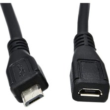 Keepro Mikro USB Erkek - Dişi Uzatma Kablosu Şarj Va Data Kablosu 1.5m