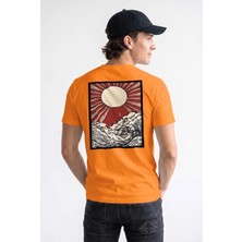 Unisex Regular Fit %100 Pamuk Bisiklet Yaka Premium Baskı Tişört