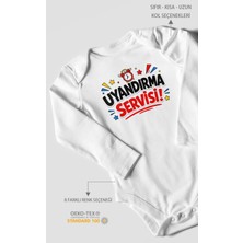 Morivo Kids Uyandırma Servisi Uzun Kollu Çıtçıtlı Bebek Body