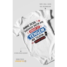 Morivo Kids Anneye Özel Kısa Kollu Bebek Body %100 Pamuk