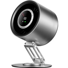360 Dönebilen Full Metal Yeni Nesil Şarjlı Turbo Masa Fanı, Ultra Güçlü Hava Akışı, 100 Kademeli