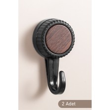 Mordony Vakumlu Çok Amaçlı Duvar Kancası – 11 x 6 cm (2 Adet)