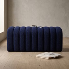 FRAMGAN Luxury Yarma Bench – 8 Yarmalı Gövde, Bej Döşeme, Hol ve Yatak Ucu Için
