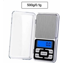 Tastech Dijital Hassas Terazi LCD Ekranlı 0,01-500GR Kuyumcu Eczane Gümüşcü Cep Tartısı