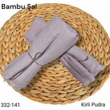 Lady Coco Bambu Kraş Şal (Kirli Pudra) 332-141