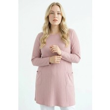 Stil Diva Cepli Ince Kumaşlı Fitilli Bluz