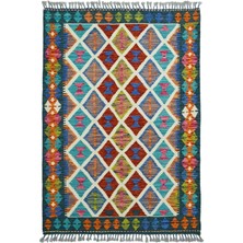 Kilim Co. Yünden El Dokuma Afgan Kilim 100X150 cm (1.5 M²)